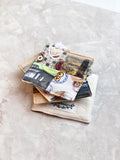 Set of 4 thick fabric coasters
