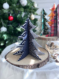 Dark Blue Christmas Tree