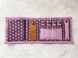 Roll up jewellery pouch