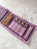 Roll up jewellery pouch