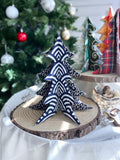 Dark Blue Christmas Tree