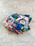 Set of 4 thick fabric coasters