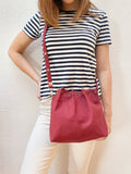 Button Fuji bag - Red