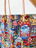 Reversible tote bag