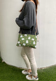 Expandable cross-body duo bag