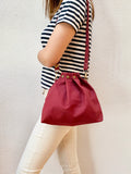 Button Fuji bag - Red