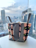 Two toned tote bag