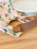 Mini Shopper with leather strap
