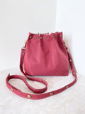 Button Fuji bag - Red