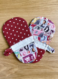 Oven mitts (1 pair)