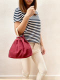 Button Fuji bag - Red