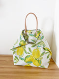 Reversible cross-body tote bag