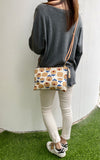 Expandable cross-body duo bag
