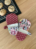 Oven mitts (1 pair)