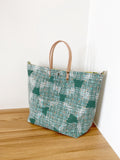 Reversible cross-body tote bag