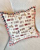 Personalised baby name cushion cover 35x35cm