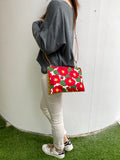 Expandable cross-body duo bag