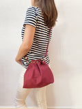 Button Fuji bag - Red