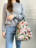 Two toned tote bag
