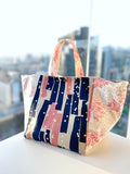 Two toned tote bag