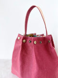 Button Fuji bag - Red