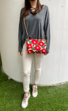 Expandable cross-body duo bag