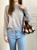 Two toned tote bag