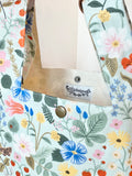 Mini Shopper with leather strap