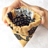 Pyramid flex frame coin purse