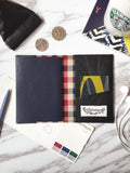 Leather passport sleeve - PS06