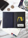 Leather passport sleeve - PS08