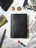 Leather passport sleeve - PS08