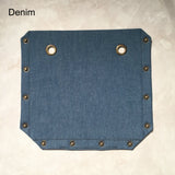 Small cube bag additional fabric sides