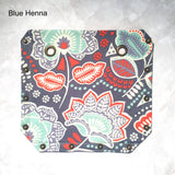 Small cube bag additional fabric sides