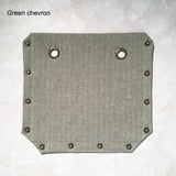 Small cube bag additional fabric sides