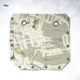 Small cube bag additional fabric sides