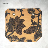 Small cube bag additional fabric sides