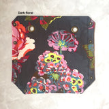 Small cube bag additional fabric sides