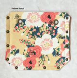 Small cube bag additional fabric sides