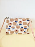 Expandable cross-body duo bag