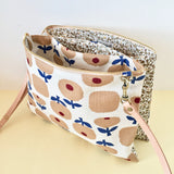 Expandable cross-body duo bag