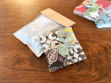 Set of 4 thick fabric coasters