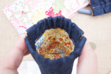 Pyramid flex frame coin purse