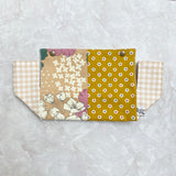 Tissue box cover - mixed yellow