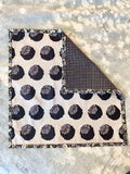 Two sided square cushion cover