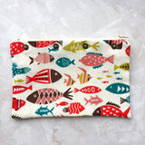 Zipper pouch (Button cube insert)