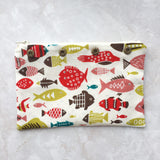 Zipper pouch (Button cube insert)