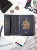 Leather passport sleeve - PS08