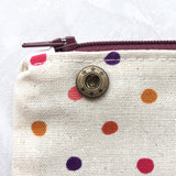 Zipper pouch (Button cube insert)