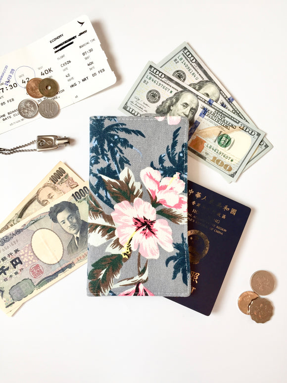 Functional fabric travel wallet - PP46
